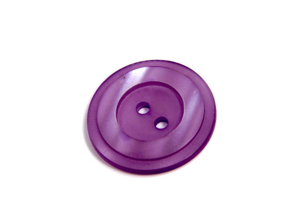 istock Single clothing button isolated over the white background 679528836