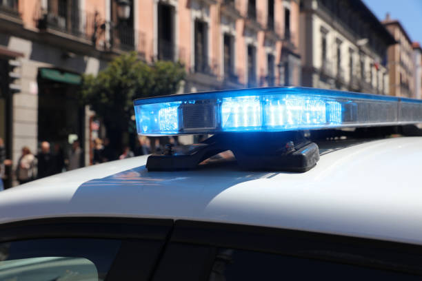 istock Police in Madrid. Spain 679535494
