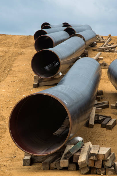 istock Gas pipeline construction in Greece. 679535818