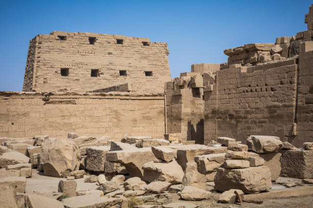 istock Ancient ruins of Karnak temple in Luxor. Egypt 679536914