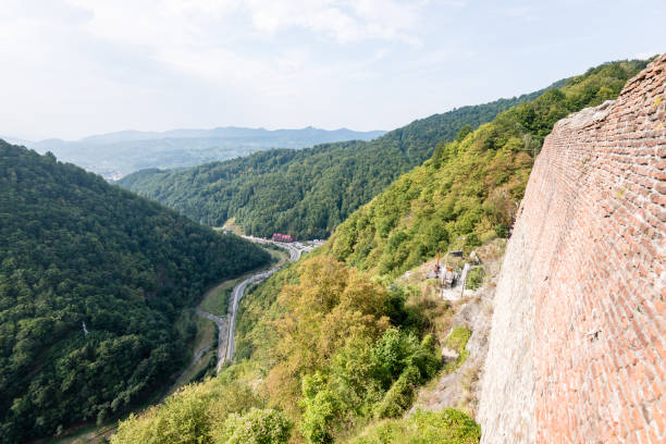 istock View to the carpathian mountains from the top 679537512