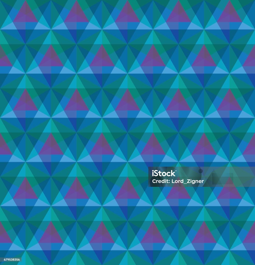 Triangular Geometric Pattern Surface Triangular Geometric Seamless Pattern Stock Illustration - Download ...