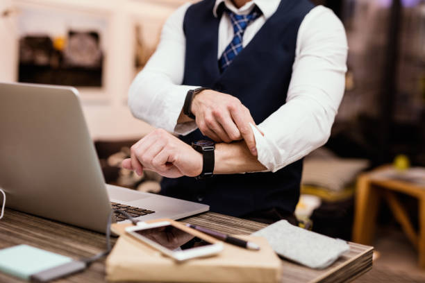 istock Close up of man adjusting his sleaves and preparing for hard work. 679538682