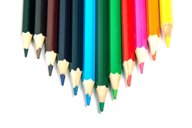 istock pencils color on white background pencils color group 679539028
