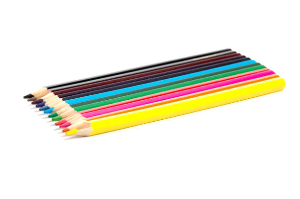istock pencils color on white background pencils color group 679540644