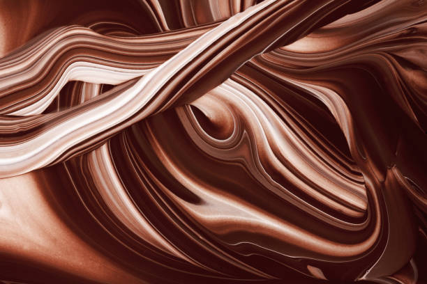 istock Abstract background, hot, melted chocolate and milk 679562048