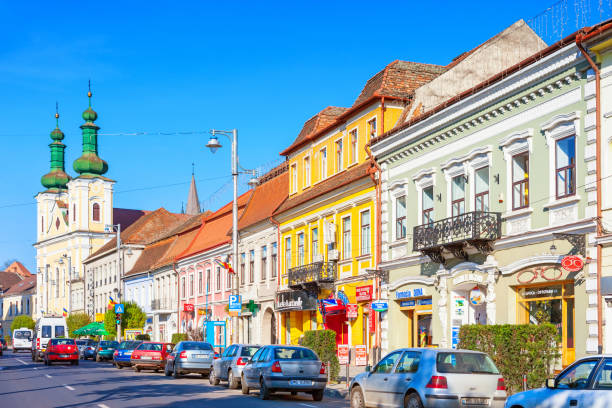 istock Downtown Targu Mures Transylvania Romania 679589552