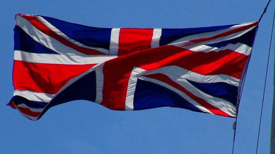 British Flag For Uk