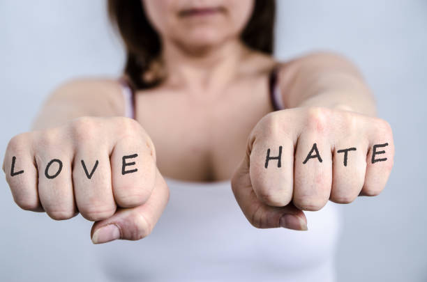 131 Love Hate Fist Stock Photos, Pictures & Royalty-Free Images - iStock