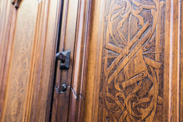 istock Freemasonry door entrance detail 679710658