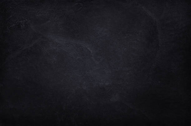 istock Dark gray black slate natural pattern for background and design. 679717032