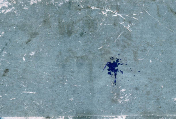 istock Grungy paper book cover surface with scratches and spots 679747852