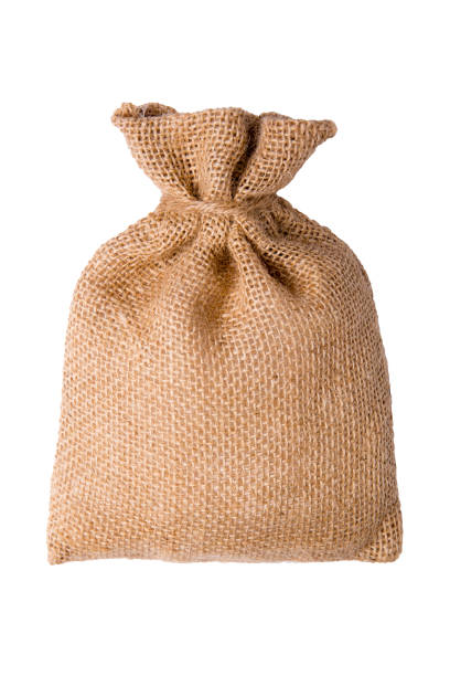 istock Number burlap sack isolated on a white background 679753742