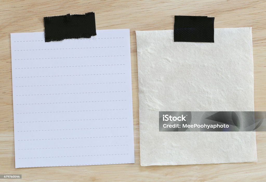 Empty Note Crumpled Note Paper Crumpled Of Empty Stock Photo - Download Image Now ...