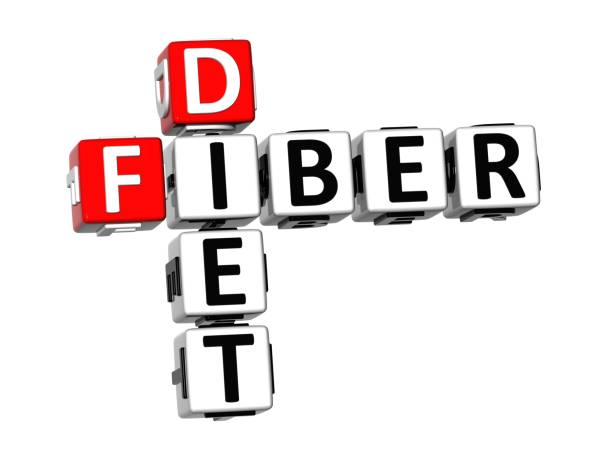 istock 3D Crossword Fiber Diet on white background 679760796