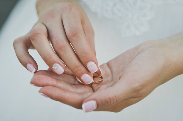 istock In your hands lie the newlyweds wedding ring 5734. 679761218