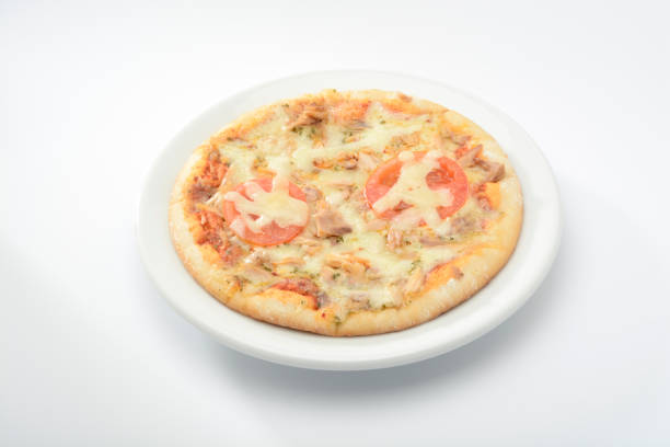 istock Pizza with tuna and cheese 679764034