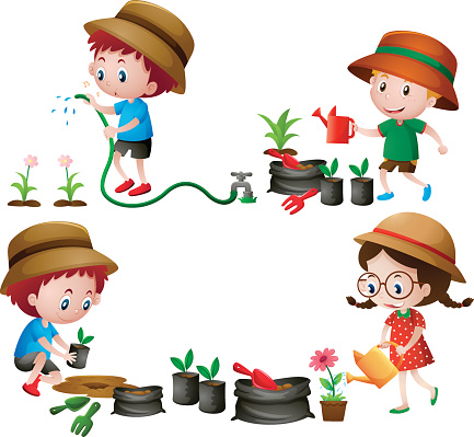 Bốn Đứa Trẻ Tưới Nước Và Trồng Cây Hình minh họa Sẵn có - Tải xuống Hình ảnh Ngay bây giờ - Làm vườn - Hoạt động thể thao giải trí, Trẻ Bốn Đứa Trẻ Tưới Nước Và Trồng Cây Hình minh họa Sẵn có - Tải xuống Hình ảnh Ngay bây giờ - Làm vườn - Hoạt động thể thao giải trí, Trẻ