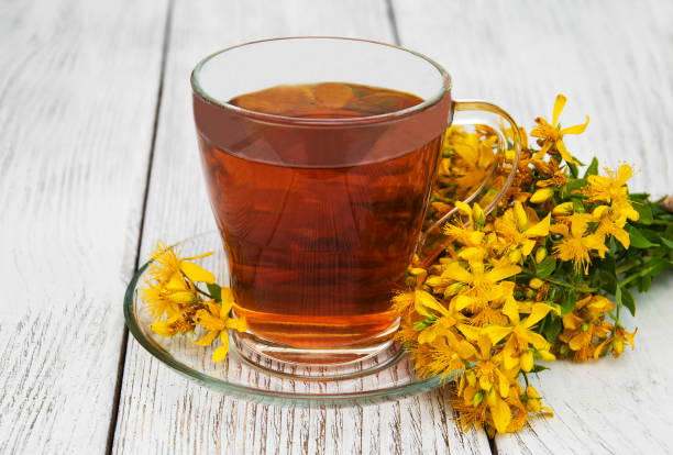 istock herbal tea in a glass cup 679772762