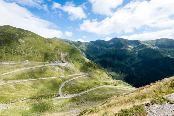 istock View to the carpathian mountains war road transfagarasan 679793820