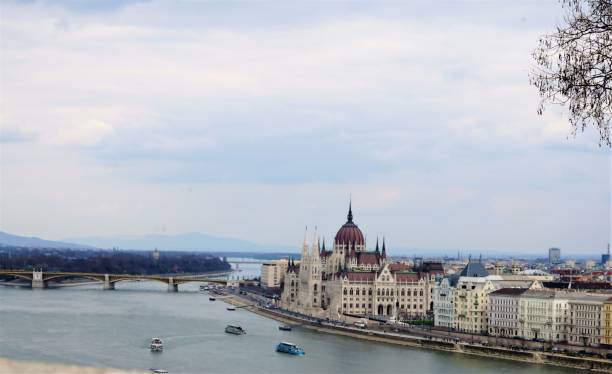 istock Hungarian Parliament Building and Danube 679794520