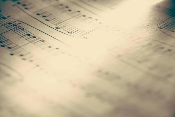 istock Macro of sheet music 679797570