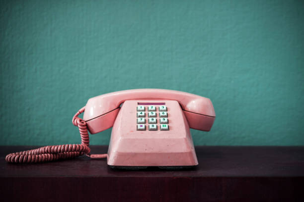 istock Old telephone with dust and scratches 679798042