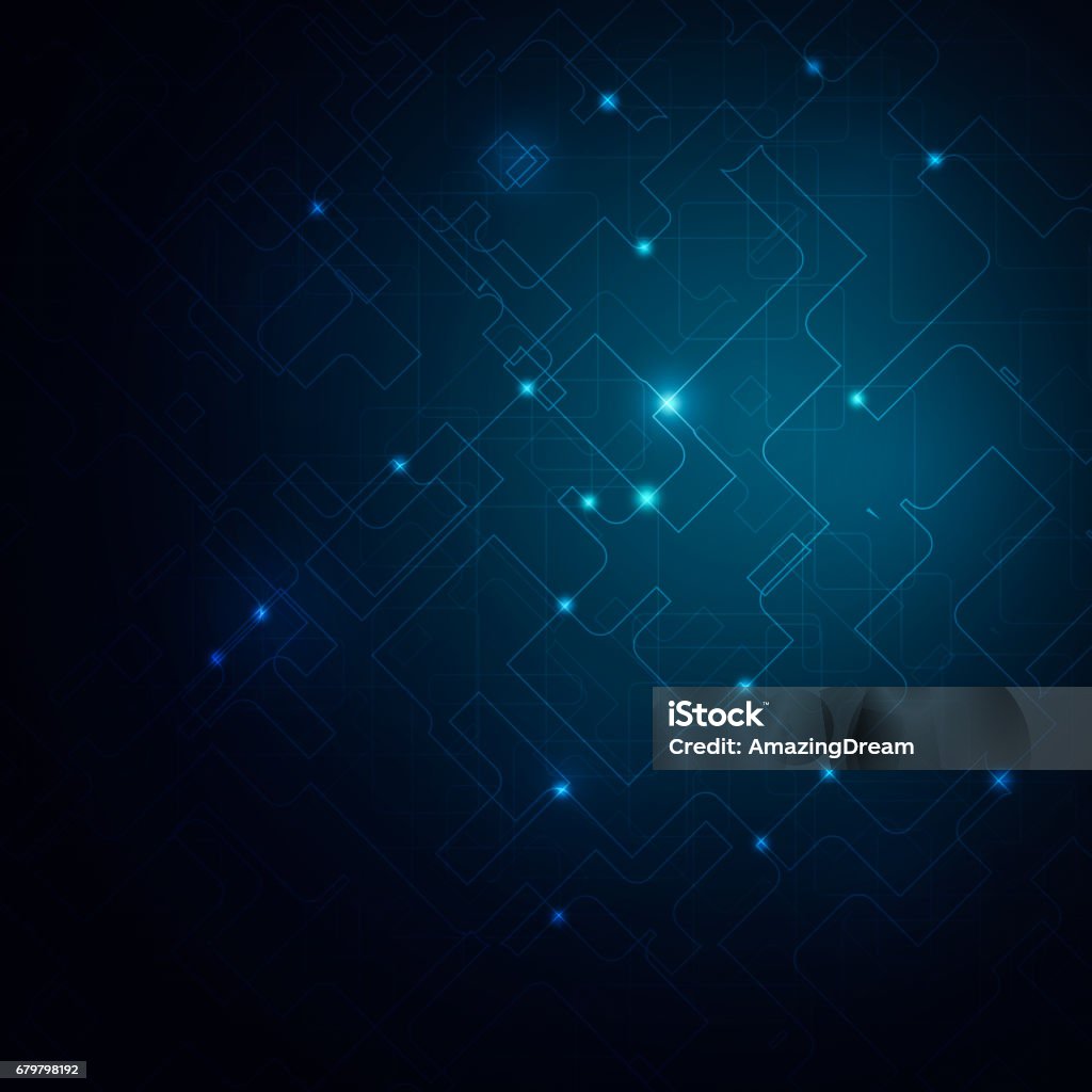 Abstract Technology Background Computer Generated Abstract Background ...