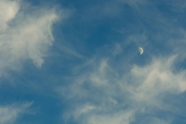 istock A month in the clear blue sky. 679813820