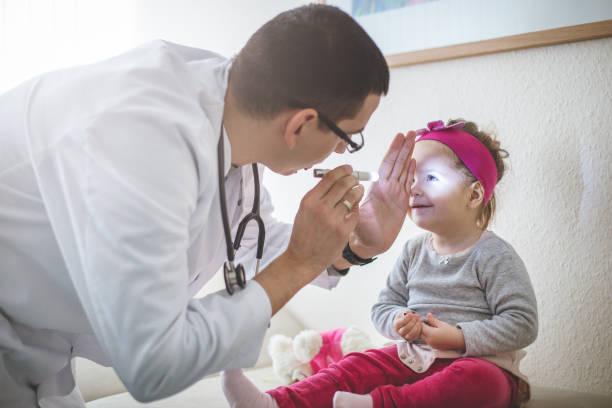 istock Toddler at doctor's office 679814370