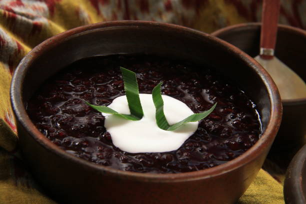 istock Bubur Ketan Hitam, the Javanese Black Glutinous Rice Porridge 679818228