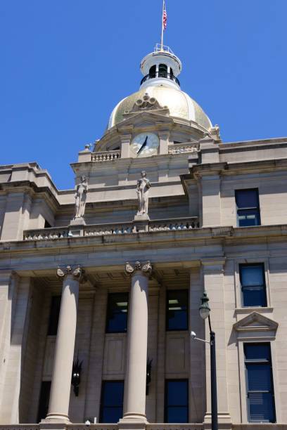 istock City Hall, Savannah, Georgia 679860862