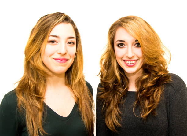 istock Two beautiful women over White Background 679867730