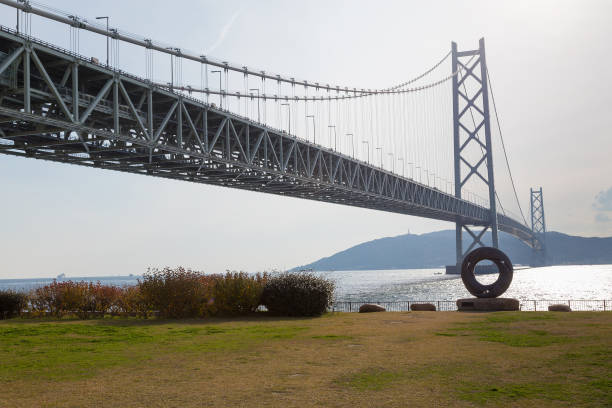 istock Akashi Kaikyo Bridge, an, the longest suspension bridge 679886230