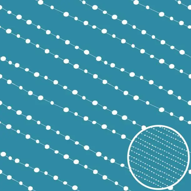 Vector illustration of Dots vector background.