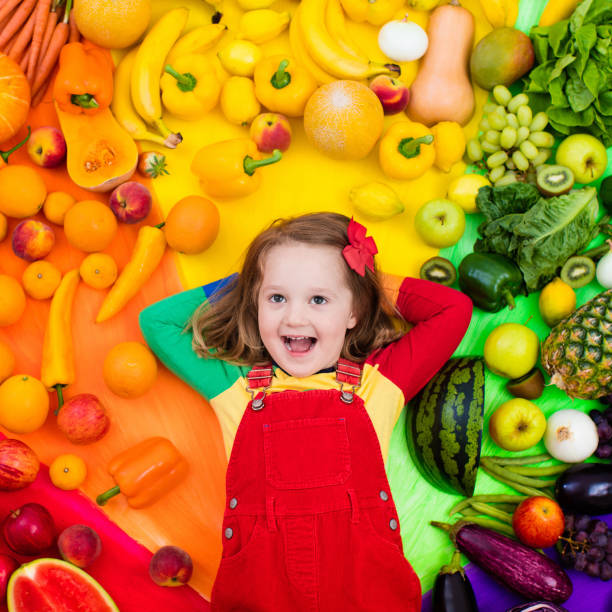 istock Healthy fruit and vegetable nutrition for kids 679894768