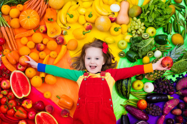 istock Healthy fruit and vegetable nutrition for kids 679896694