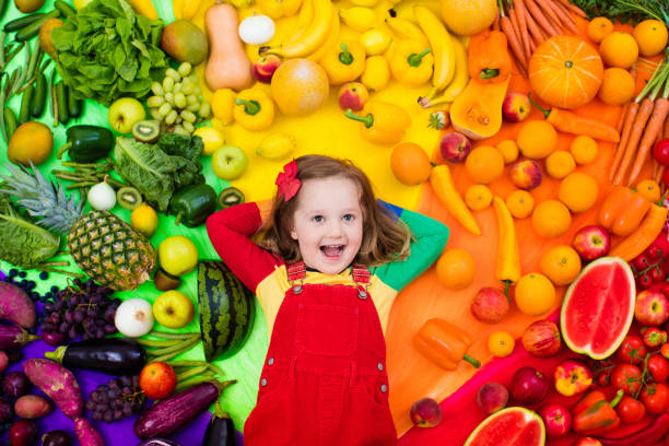 istock Healthy fruit and vegetable nutrition for kids 679896834