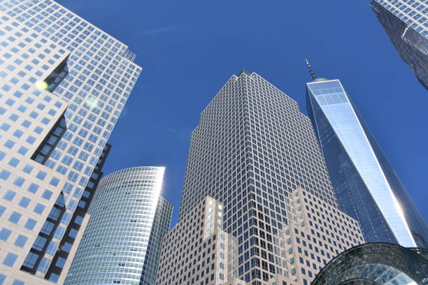 istock Tall buildings in New York City 679915522