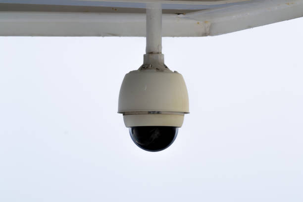 Dome CCTV Camera stock photo