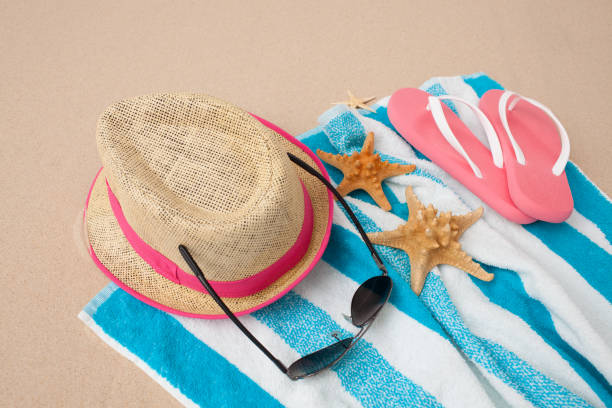 istock Beach accessories for perfect vacation! 679938770