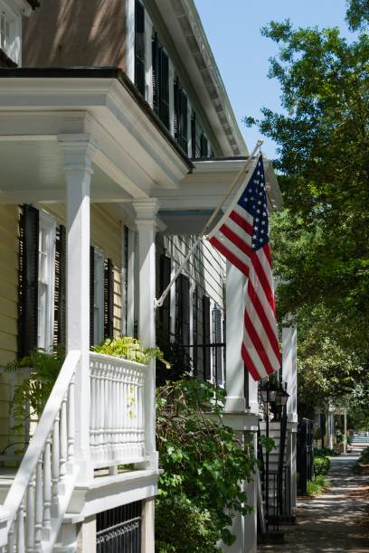 istock Patriotic Savannah, Georgia 679953566