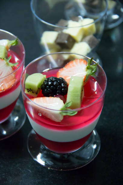 istock fruit jelly ontop wild strawberries, blackberries kiwi  slice 679994206