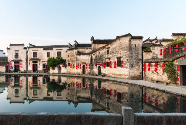 istock chinese ancient villages in hongcun 680001524