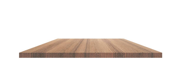 wood Shelf beautiful on white background