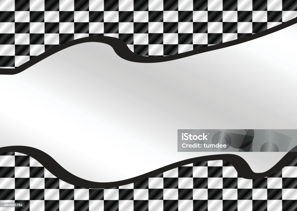 Racing Flags Background Checkered Flag Themes Idea Design Stock  Illustration - Download Image Now - iStock