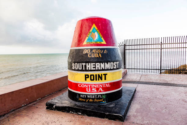 istock Southernmost Point marker, Key West, USA 680047902