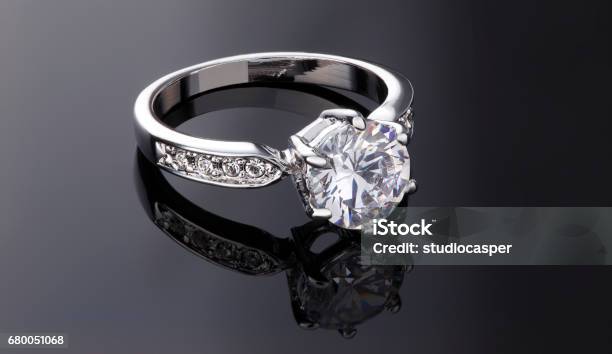 Wedding Ring Stock Photo - Download Image Now - Diamond Ring, Luxury, Diamond - Gemstone