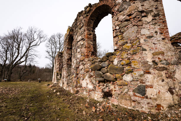 istock ruins of old abandoned church 680057098