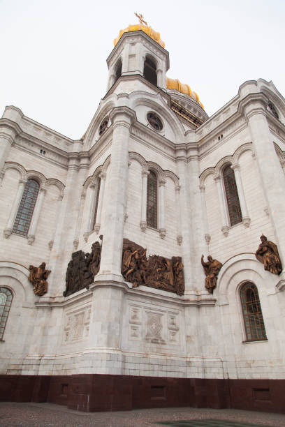 красивая православная церковь - russia church composition st petersburg стоковые фото и изображения